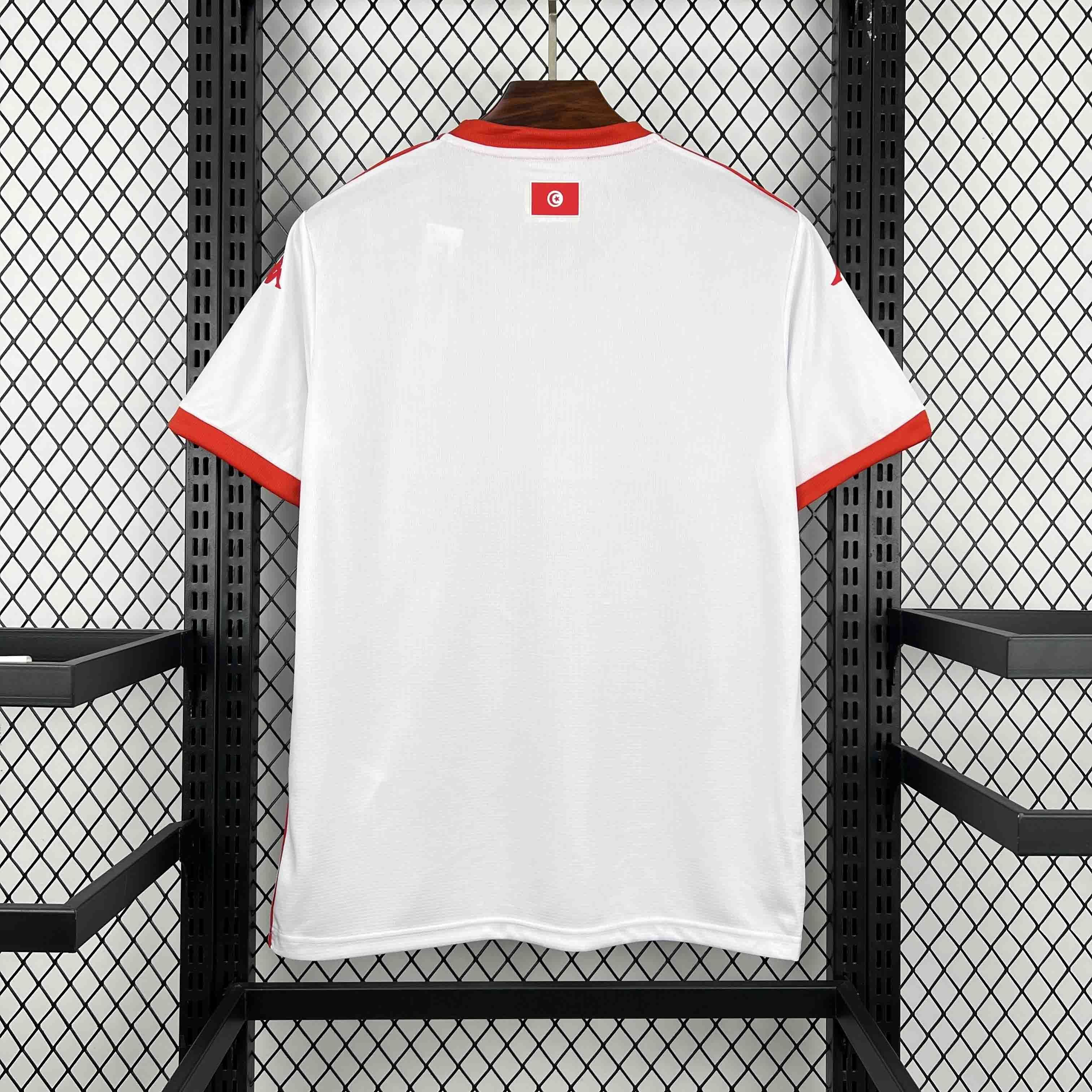 【S~4XL】Tunisia 2025 Africa Cup of Nations Away Football Jersey