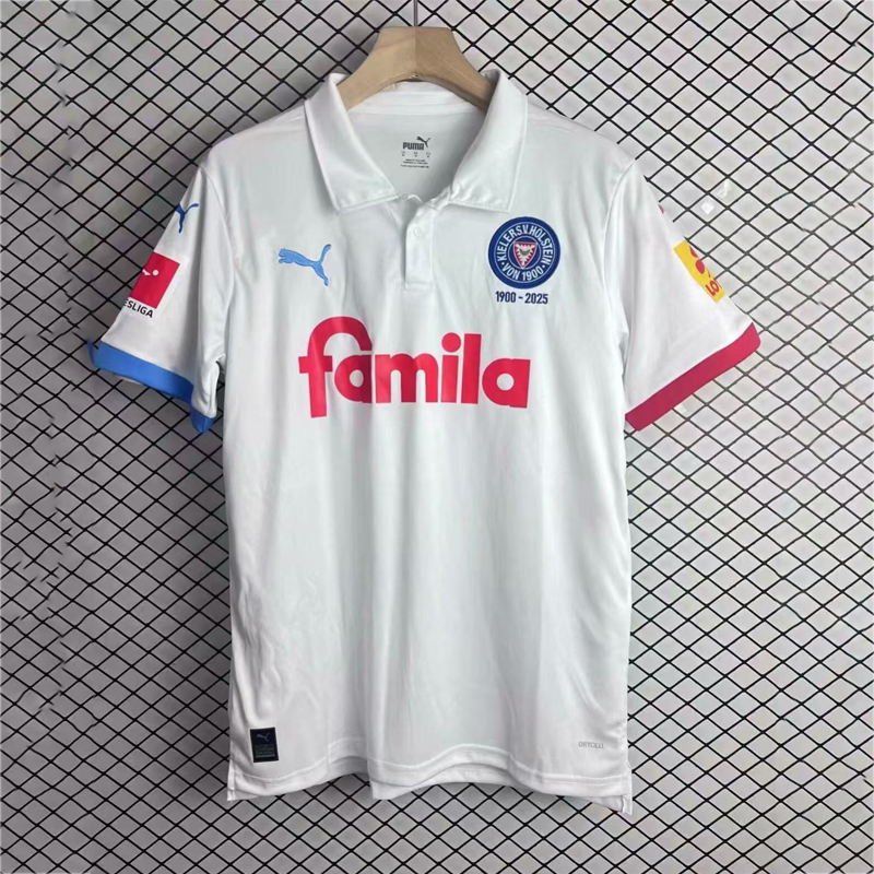 【S~4XL】Holstein Kiel  125th Anniversary Jersey