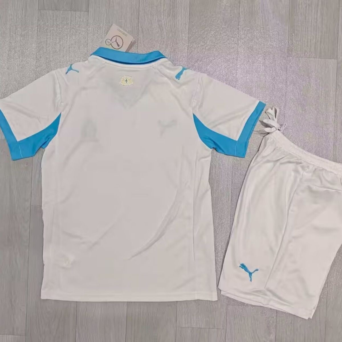 Kids Marseille 25/26 Home Football Jersey