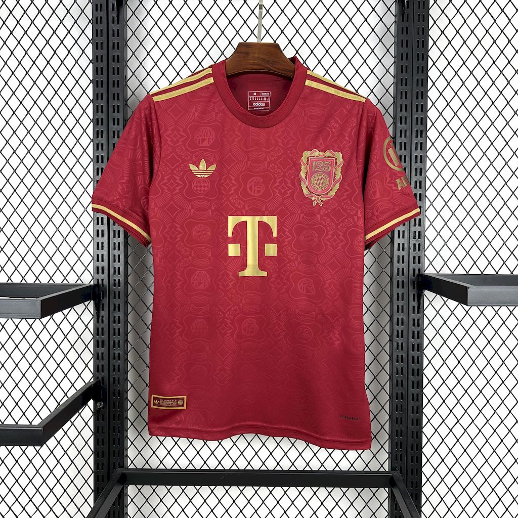 【S~4XL】Bayern Munich 125th Anniversary Jersey (Müller #25)