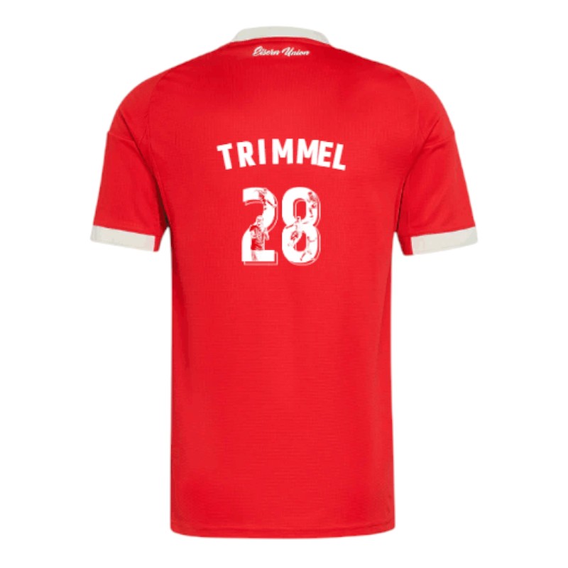 【S~4XL】Union Berlin 60th Anniversary Jersey【Trimmel #28】