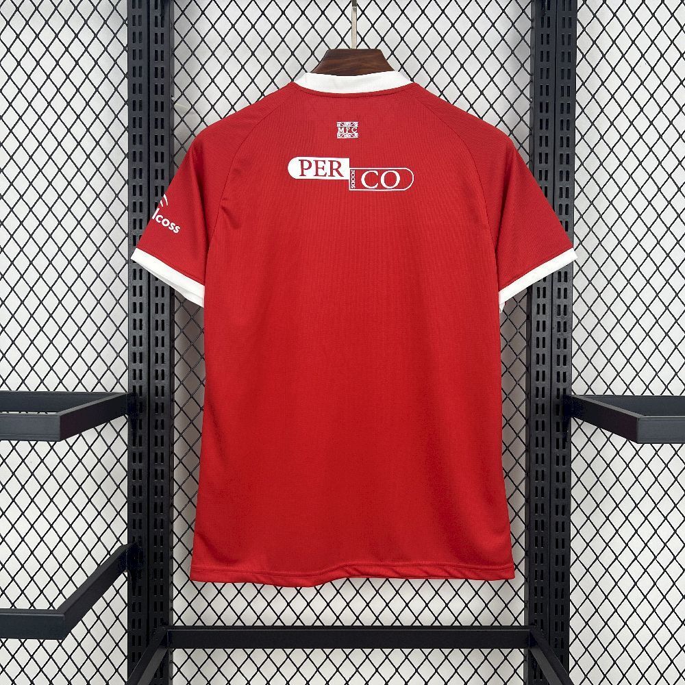【S~4XL】Middlesbrough 25/26 Home Football Jersey