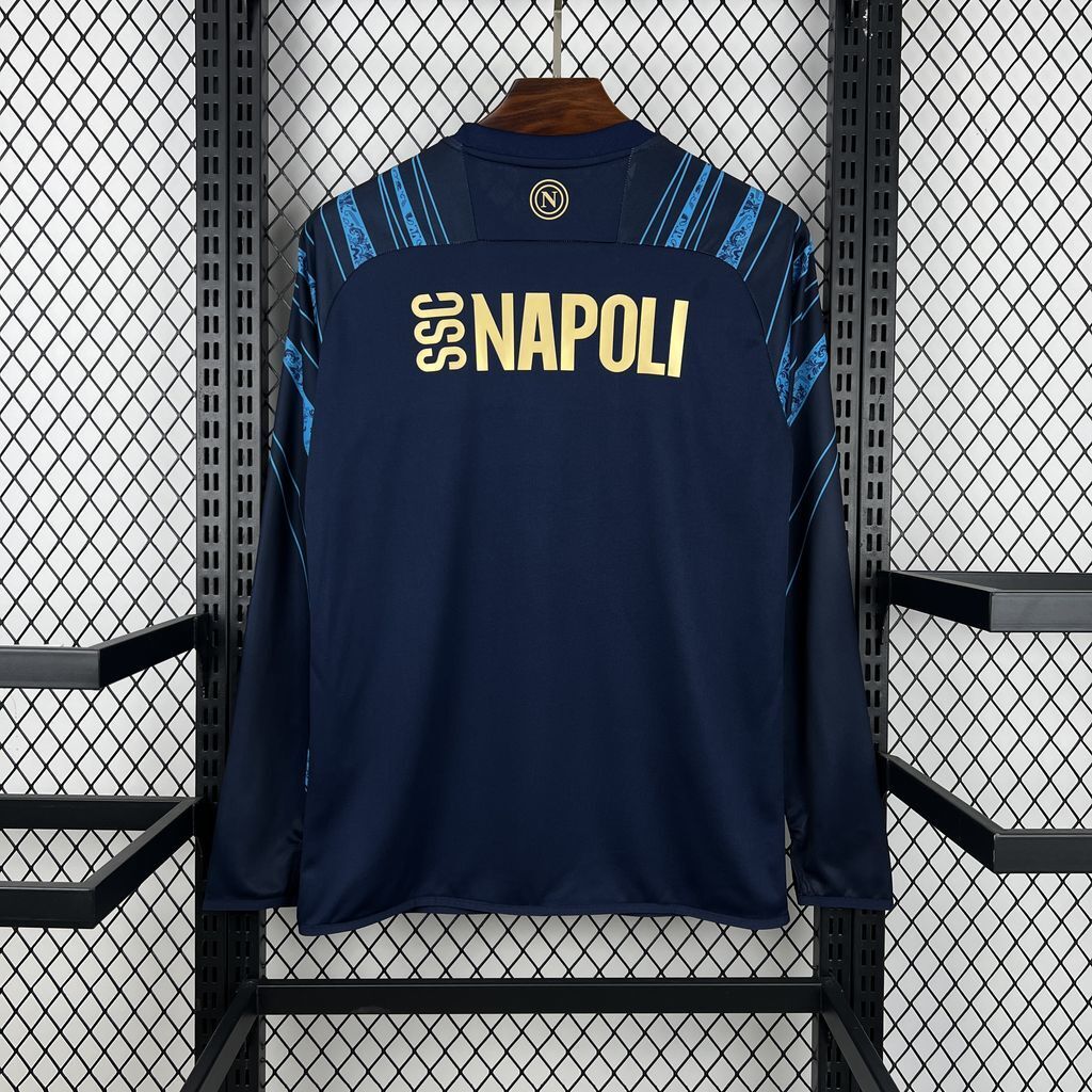 【S~4XL】Napoli 25/26 Training Long Sleeves Football Jersey