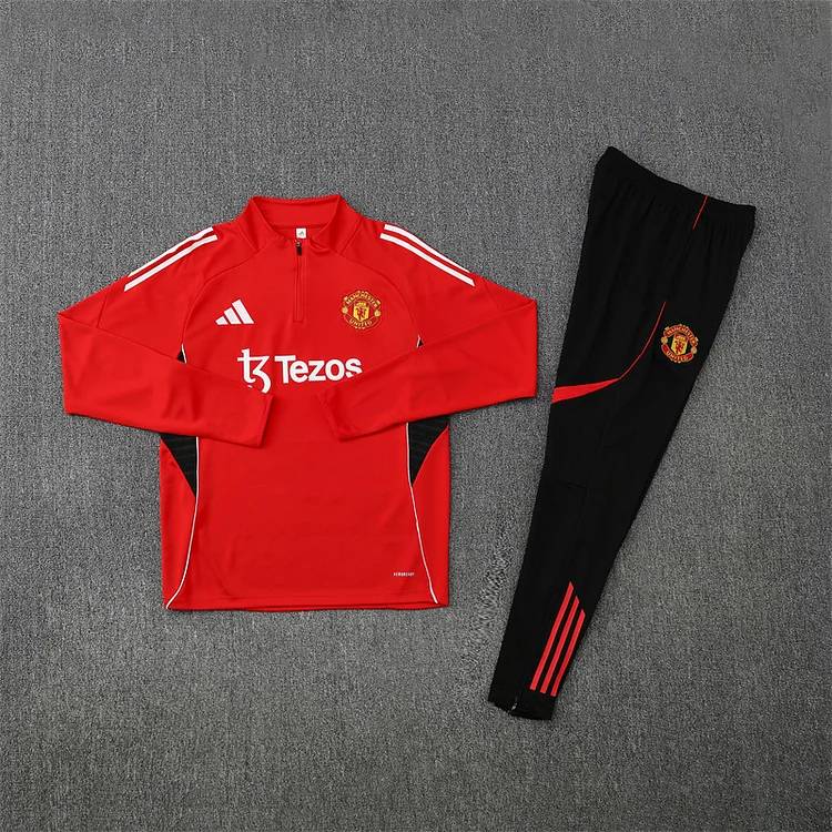 Manchester United 25/26 Half-Length Training Jersey