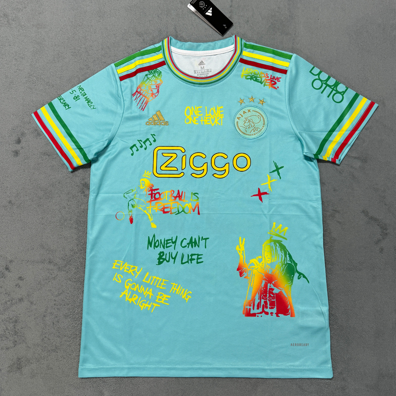 【S~4XL】Ajax x Bob Marley Joint Jersey