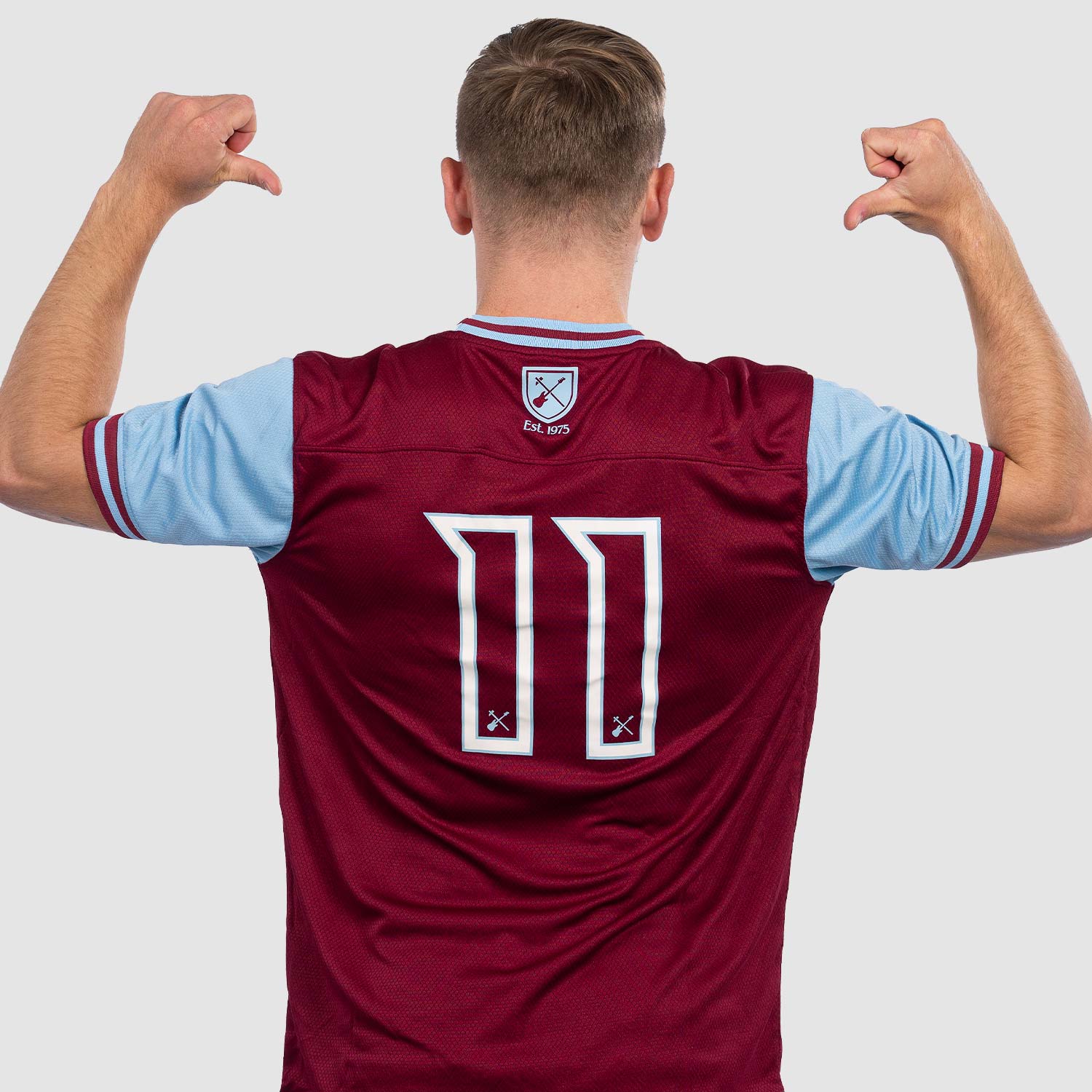 【S~4XL】West Ham United x Iron Maiden 50th Anniversary Jersey