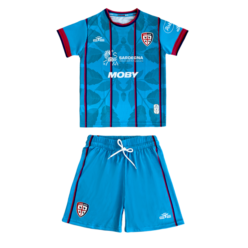 Kids Cagliari 25/26 Third Football Shirt
