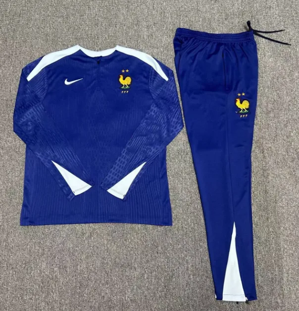 Player France Training Tracksuits 24/25 Football Jersey