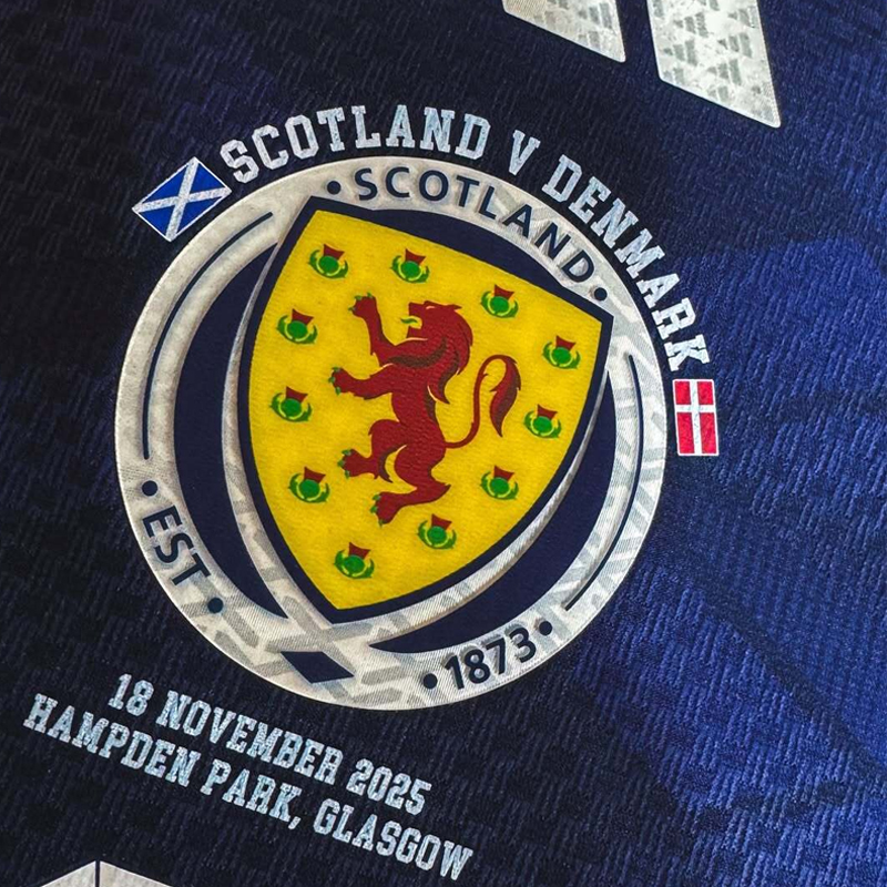 Scotland 2026 World Cup European Qualifiers Final Home Jersey