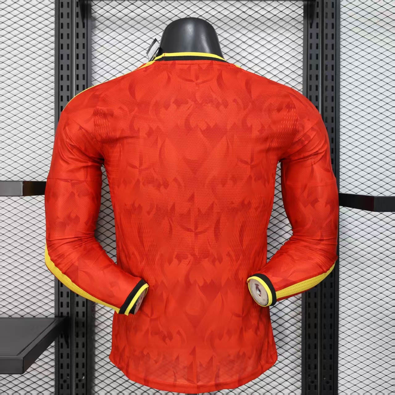 Player Edition - Belgium 2026 World Cup Home Long Sleeves Football Jersey