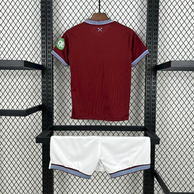 Kids West Ham United 25/26 Home Football Kit