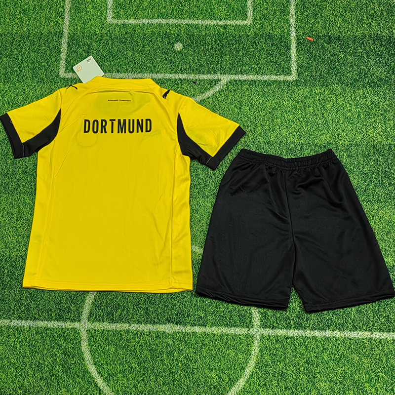 Kids Dortmund 25/26 Cup Jersey  Football Jersey