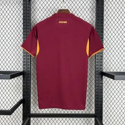 【S~4XL】Roma 25/26 Home Football Jersey（No Advertisers）