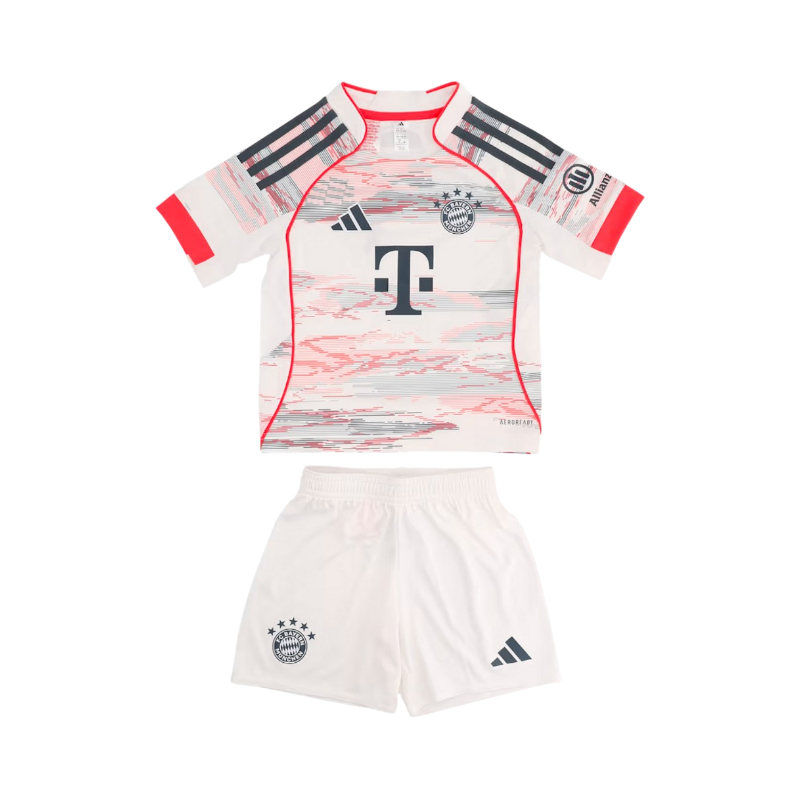 Kids Bayern 25/26 Away Football Jersey(Müller #25)