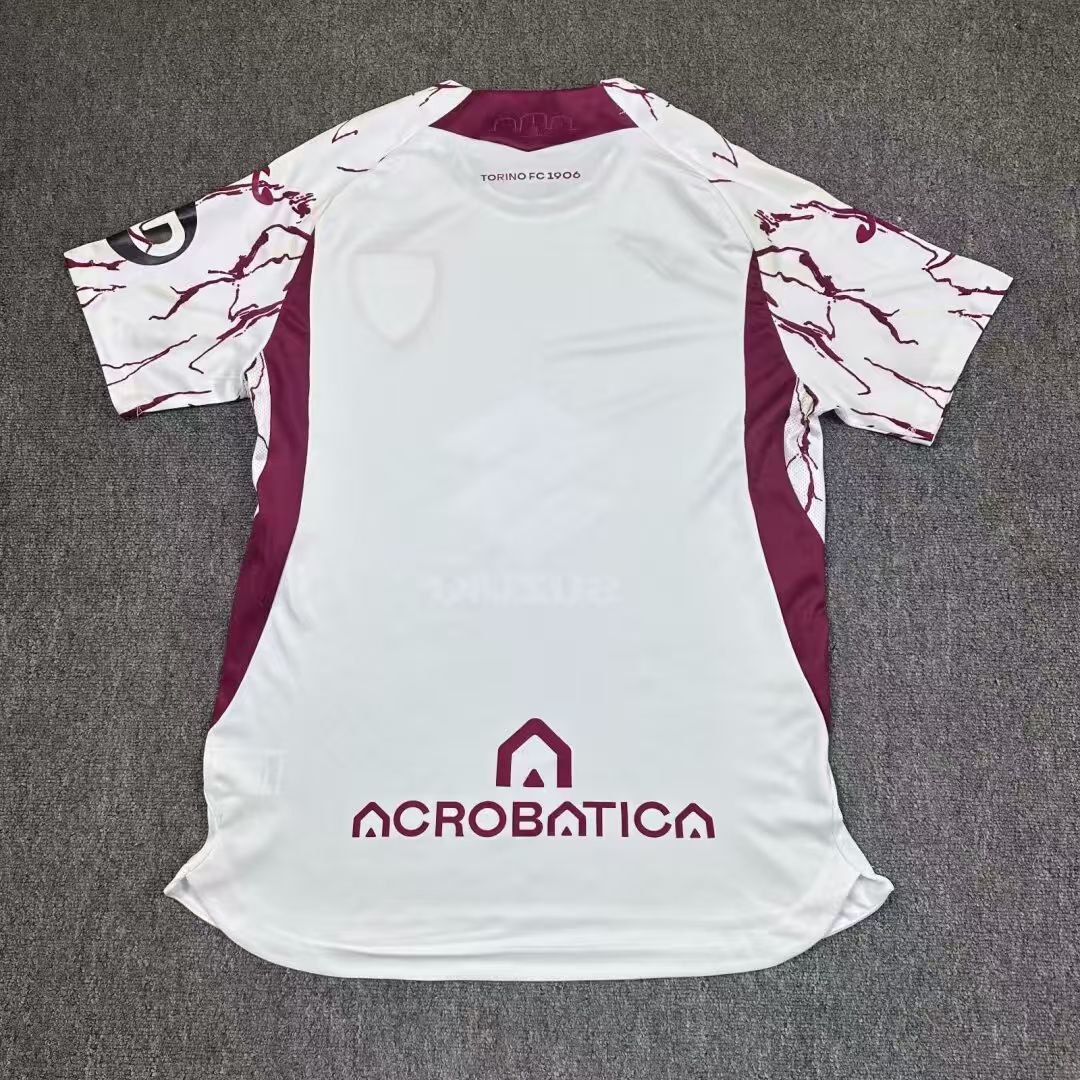 【S-4XL】Torino 25/26 Away Jersey