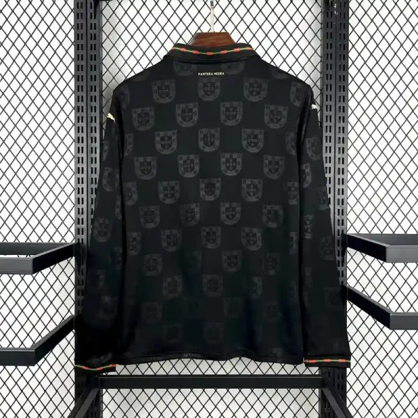 【S~4XL】Portugal 2025 Pantera Negra Special Edition Long Sleeves Jersey