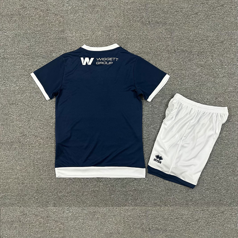 Kids Millwall 25/26 Home Football Jersey