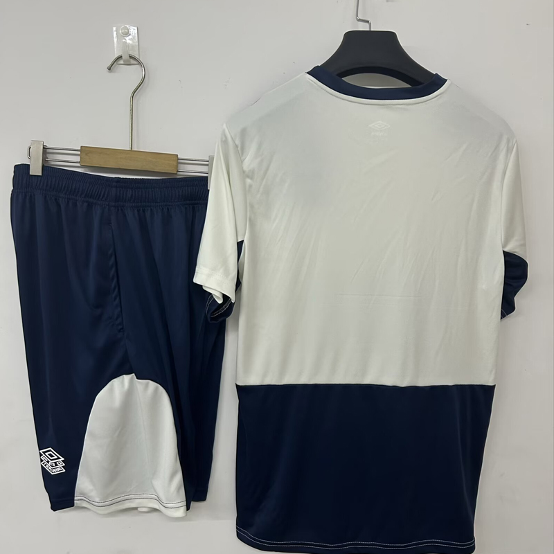 West Ham United 25/26 Beige White Training Jersey【Top + Shorts】