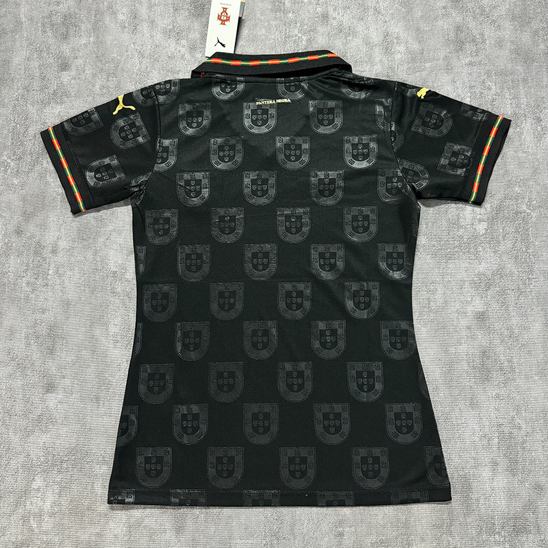 Portugal 2026 Black Panther Special Edition Football Jersey (Women's)
