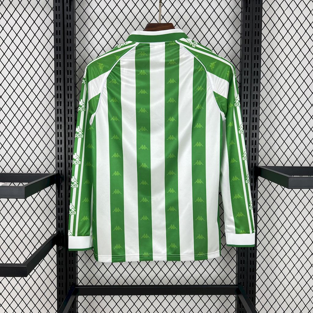Real Betis 1995/1997 Retro Long Sleeve Home Shirt