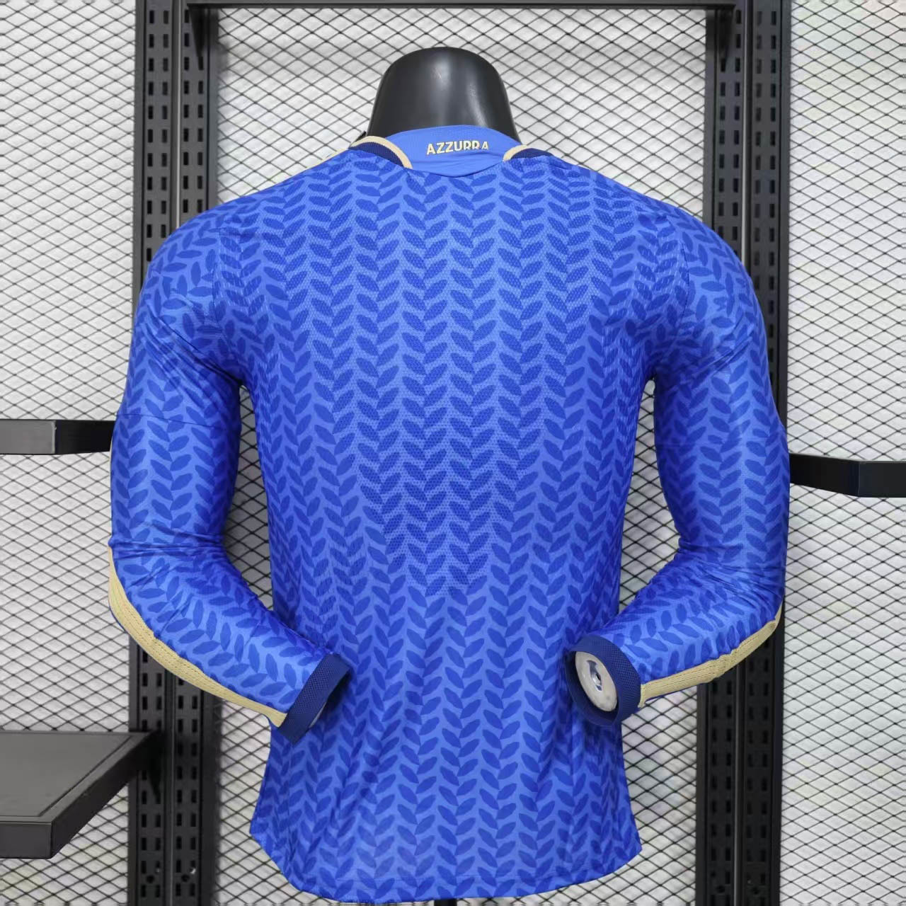 Player Edition - Italy 2026 World Cup Home Long Sleeves Jersey