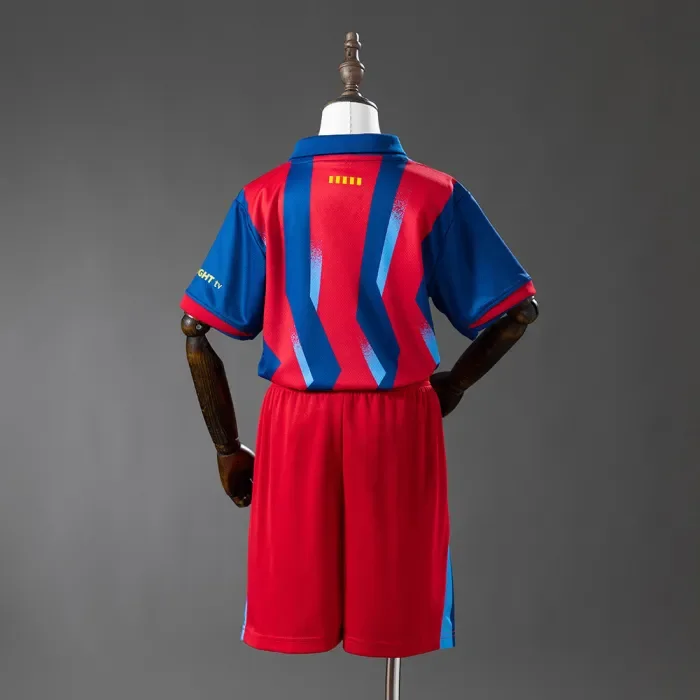 Kids Barcelona 25/26 Fourth Football Jersey