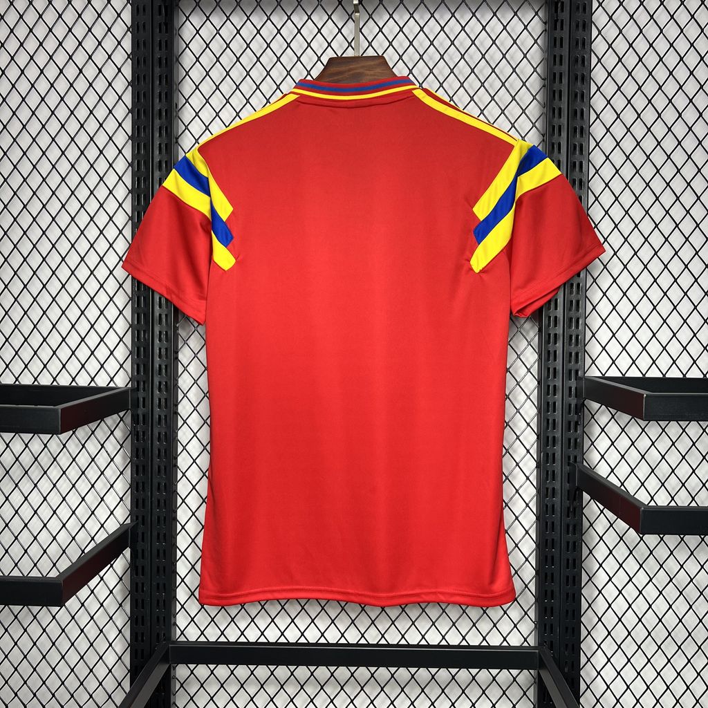1990 Colombia Away Retro Kit Football