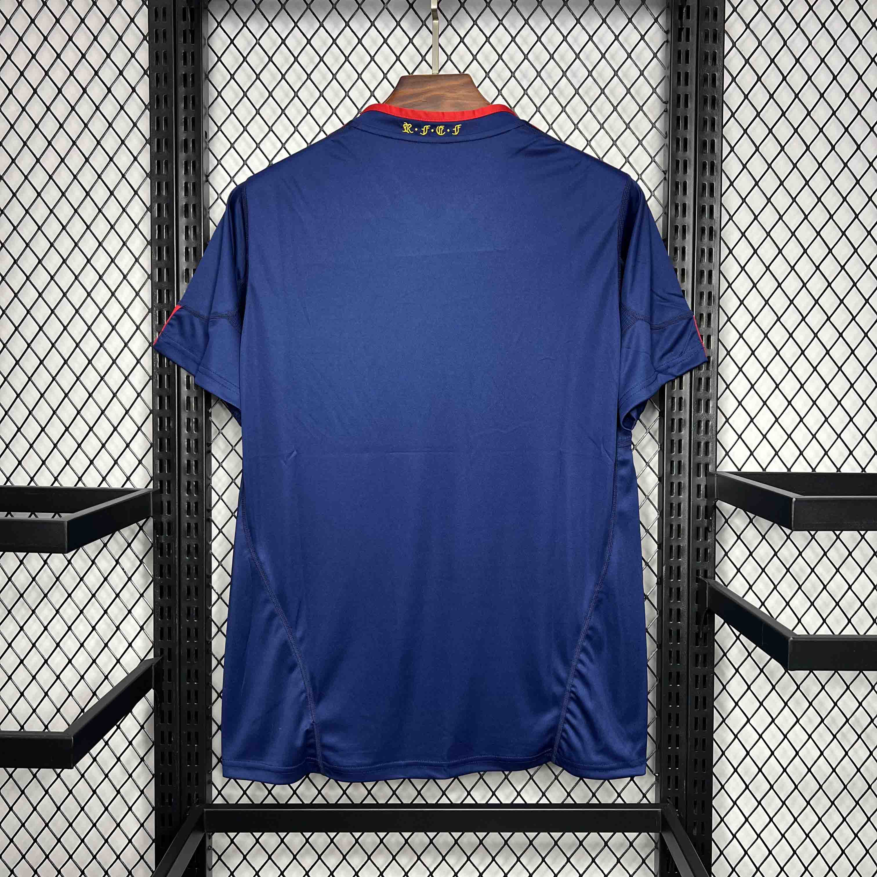 Spain 2010 Retro  Away Soccer Shirt