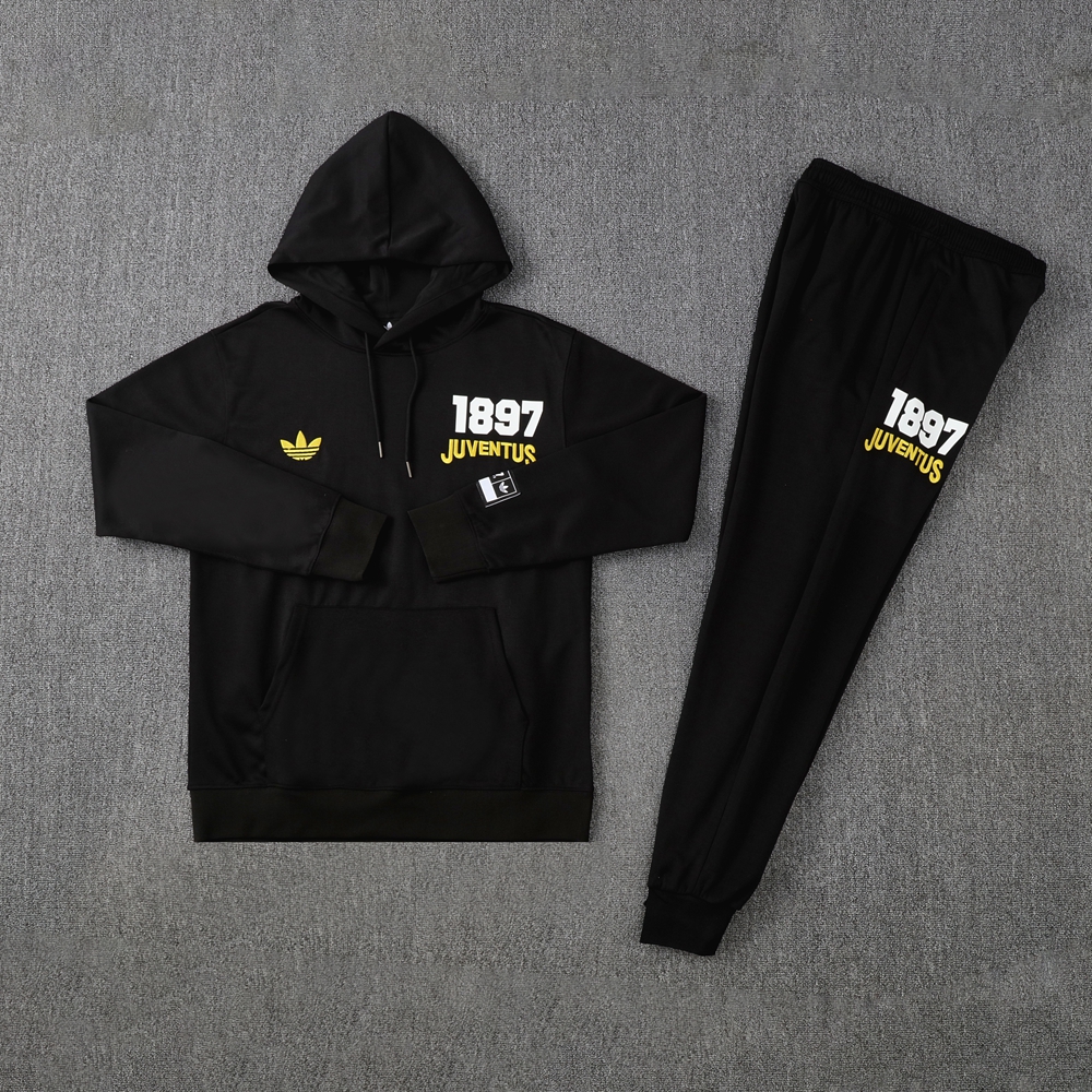 Juventus 24/25 Black Sweatshirt Suit