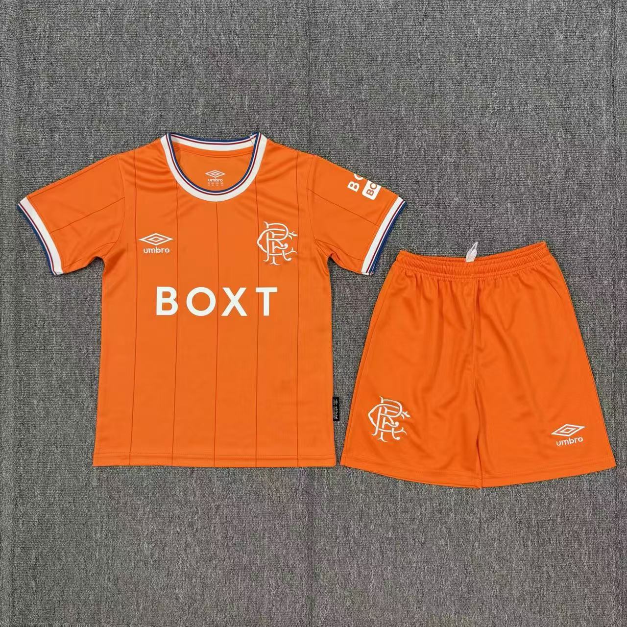 Kids Rangers 25/26 Fourth Away Football Jersey