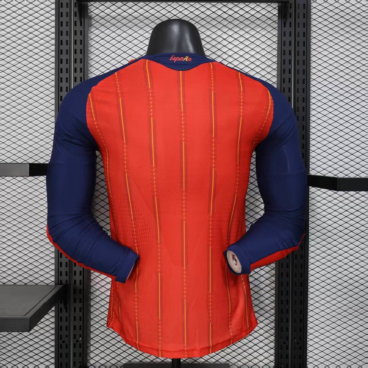 Player Edition - Spain 2026 World Cup Home Football Long Sleeves Jersey