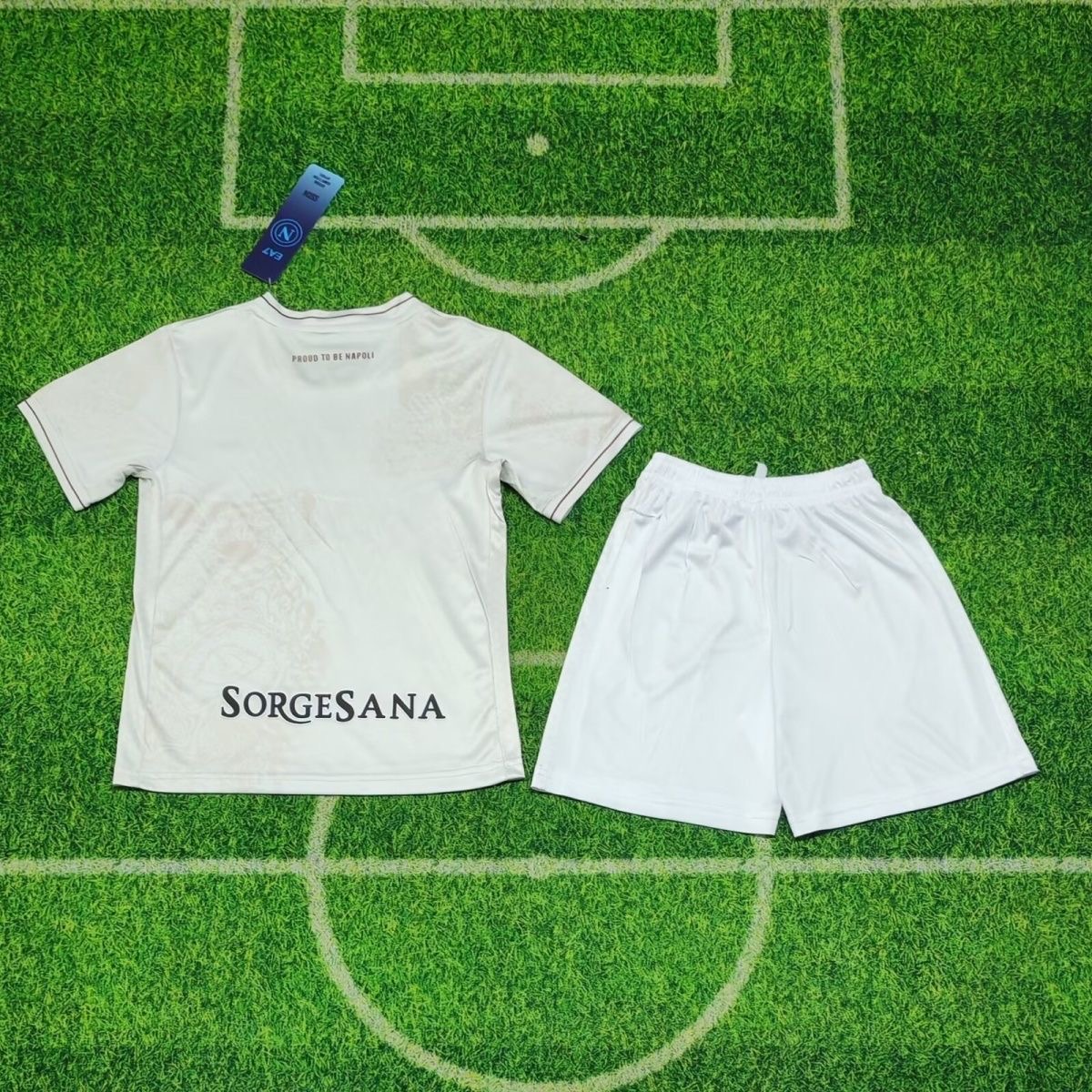 Kids Napoli 25/26 Away Football Jersey