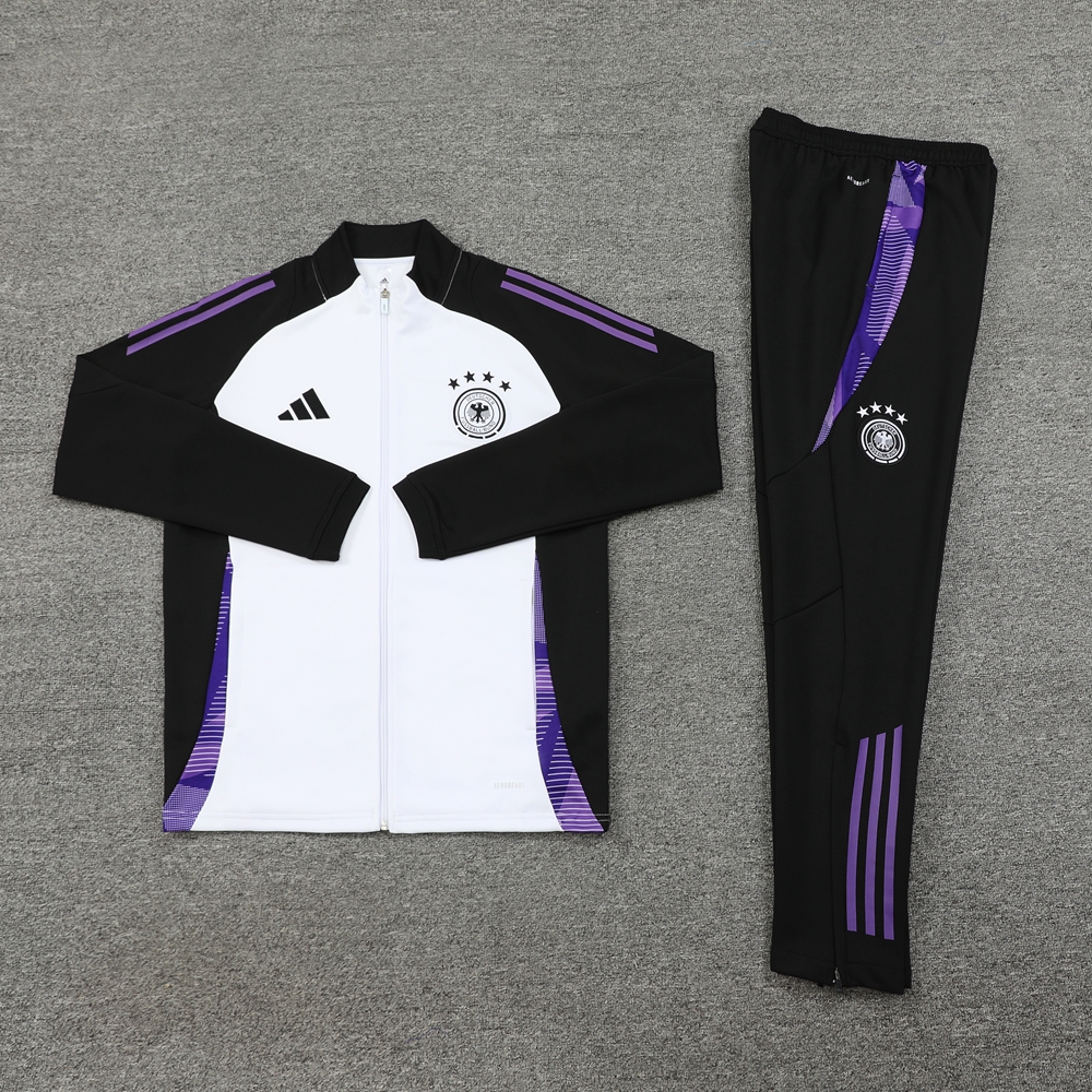 Germany 2024 black and white jacket set