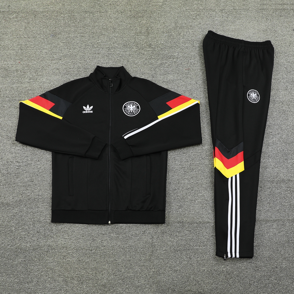Germany 2024 Black Jacket Set