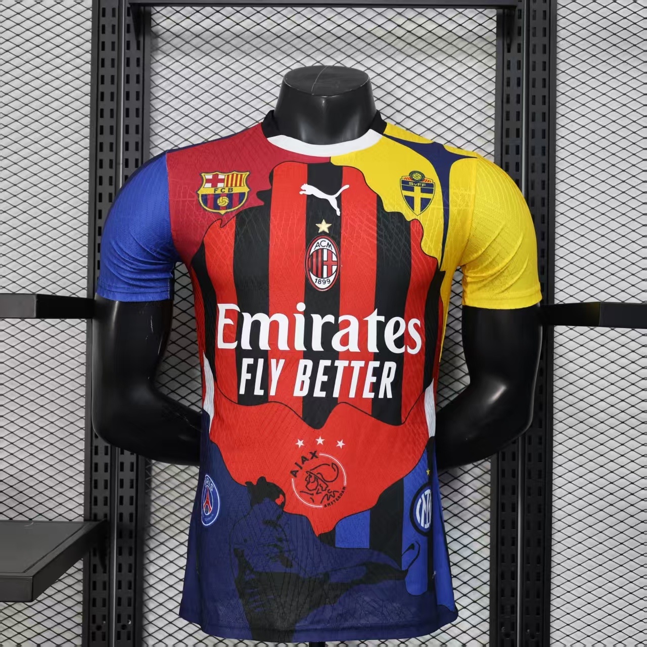 Player Version - AC Milan 25/26 Ibrahimović Special Edition Football Jersey