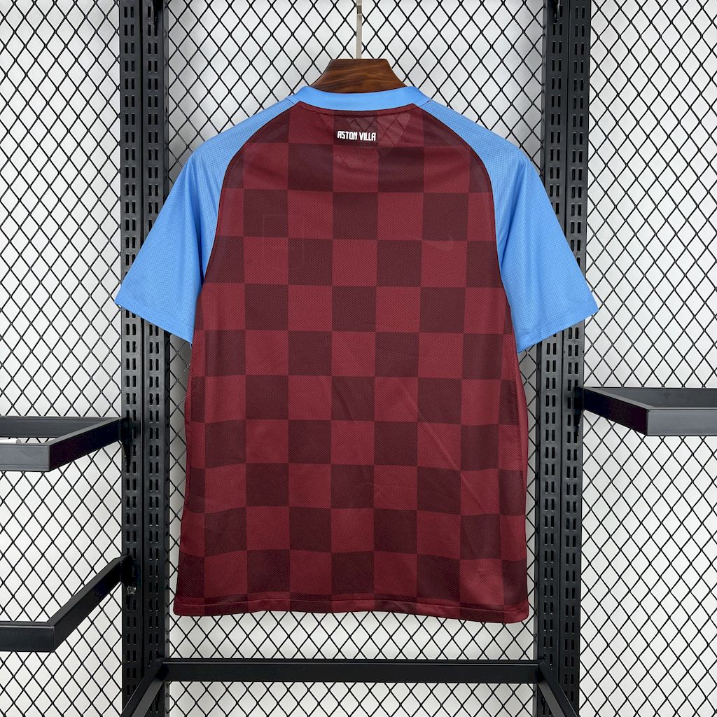 Aston Villa 2011/2012 Retro Home Football Shirt