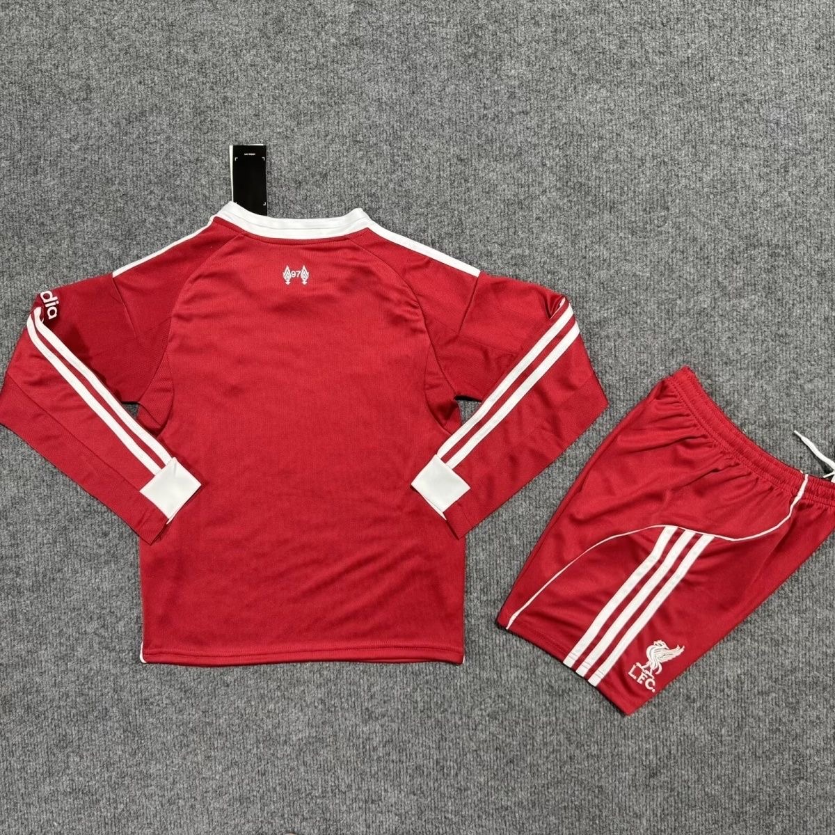 Kids Liverpool 25/26 Home Long Sleeve Jersey