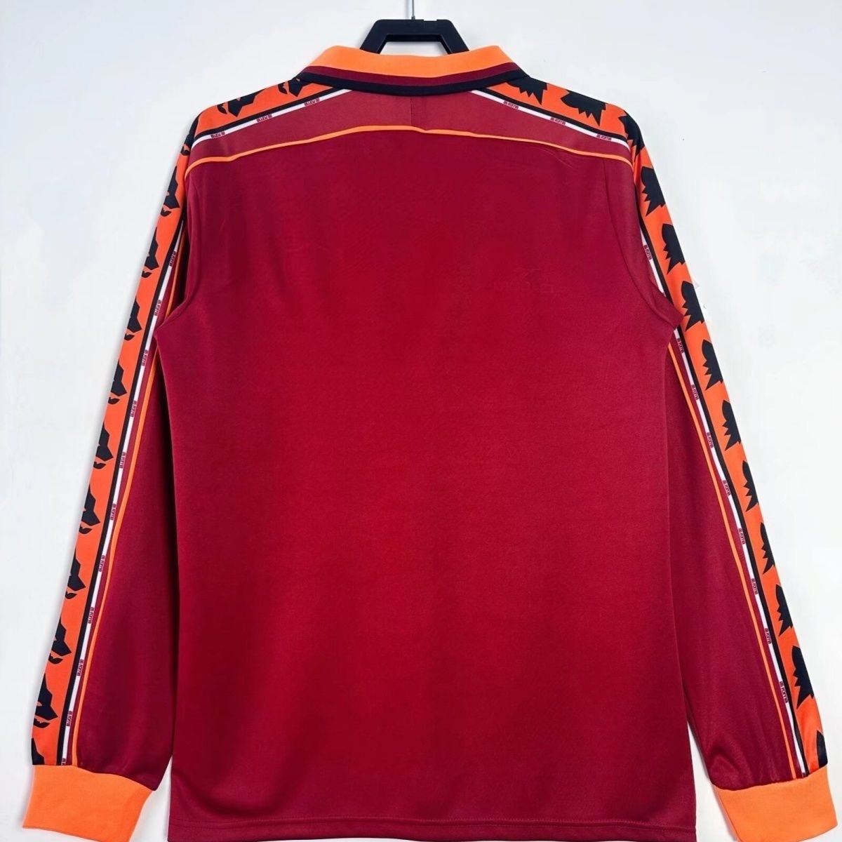 Roma 1998/99 Retro Long Sleeve Home Football Jersey