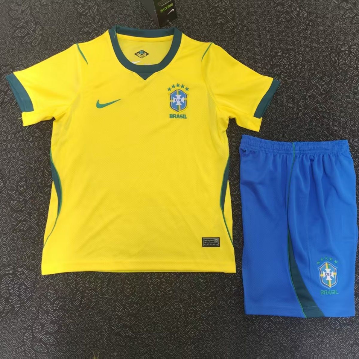 Kids Brazil 2026 World Cup Home Jersey
