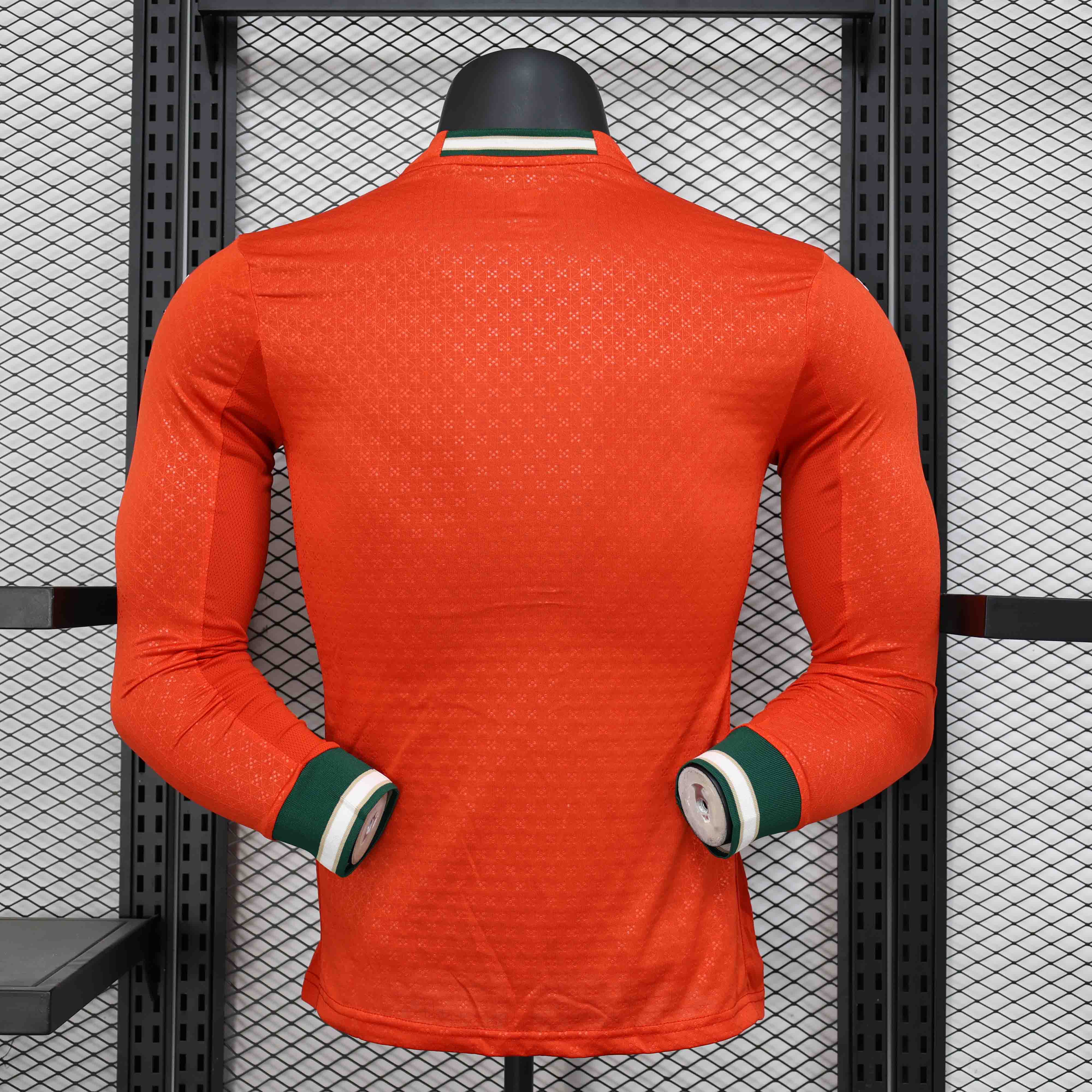 Player Portugal 25/26 Long Sleeve Home Football Shirt