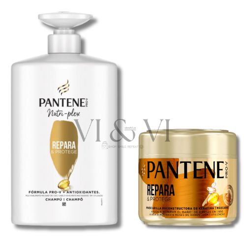 Pantene Repara y Protege Pack – Champú 1L + Mascarilla 300ml