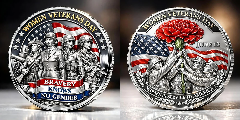 Women Veterans Day Commemorative Coin