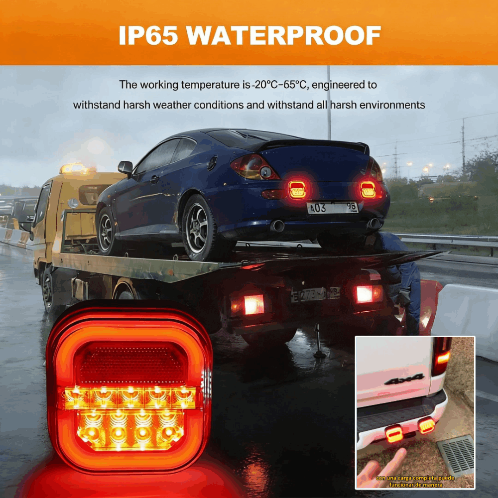 🚦 LED lights for car trailer