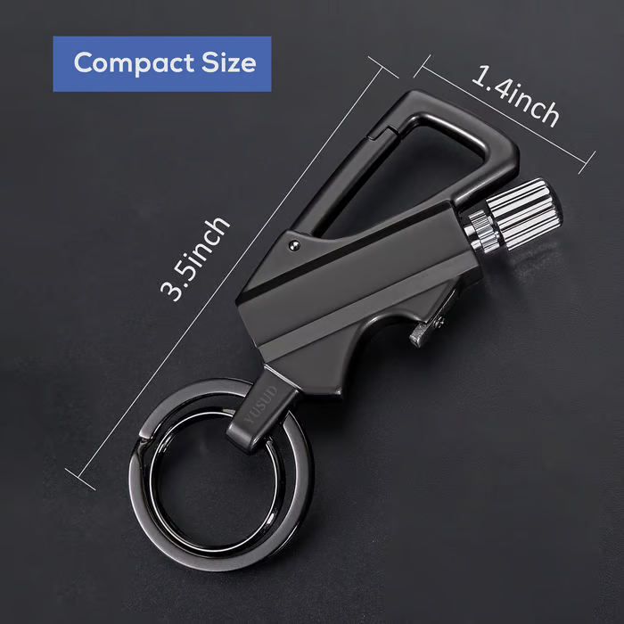 ✨Permanent Match Infinity Lighter with Multitool Keychain Bottle Opener