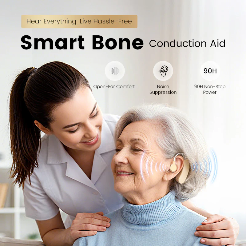 ⏳Limited time 70% discount💥Bone Conduction Smart Hearing Aid