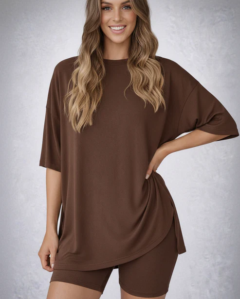 Hasított Aljú Felső és Motoros Rövidnadrág