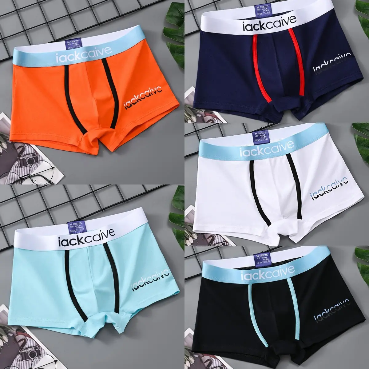 【Compre 5 y obtenga 5 gratis】【5 piezas/10 piezas】 Ropa interior de algodón puro suave y cómoda para hombres (M-3XL)