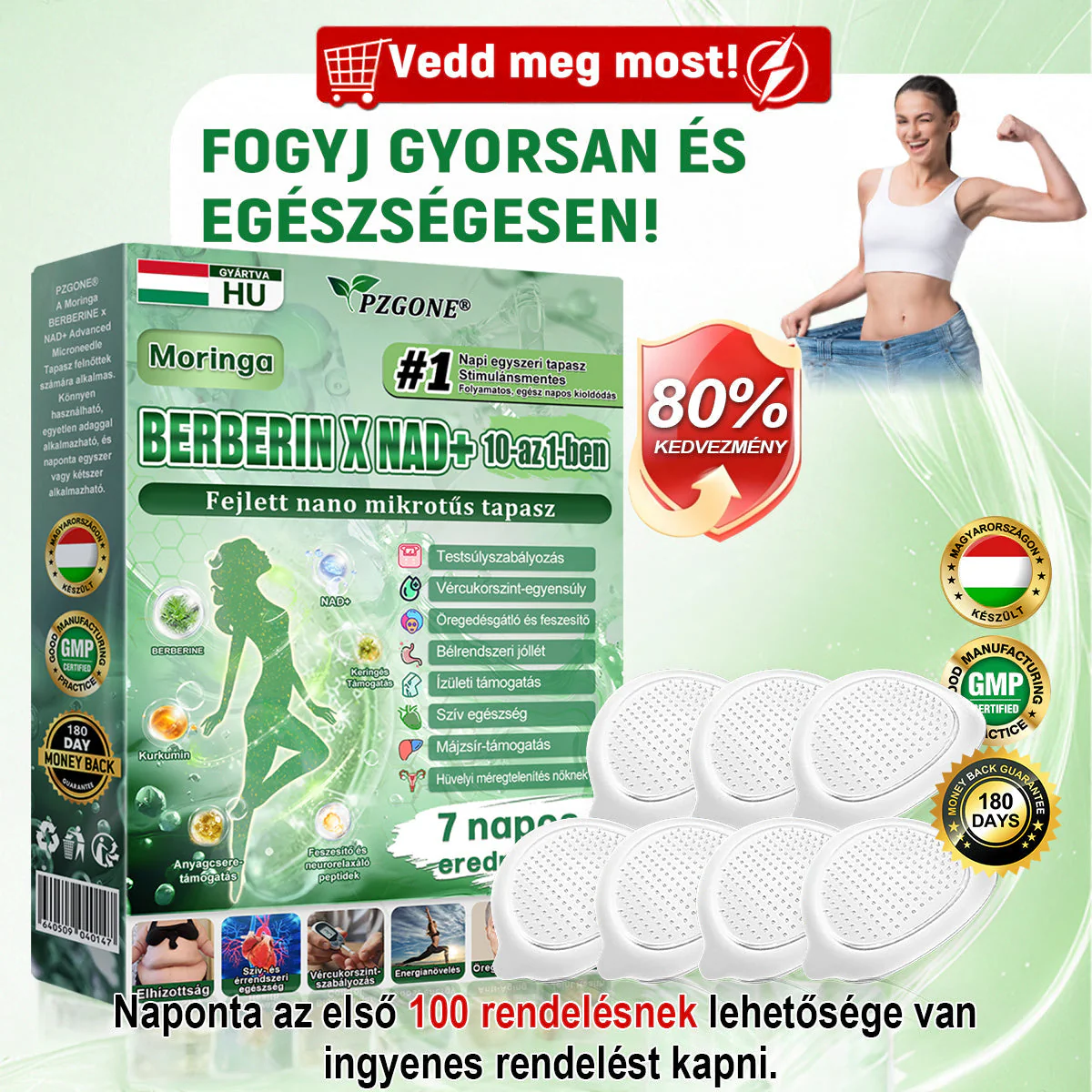 🇭🇺Official Store | 💯PGONE® 10-in-1 Patch (Apply once, visible changes in 7 days),✅ for the treatment of skin, diabetes, sleep problems.