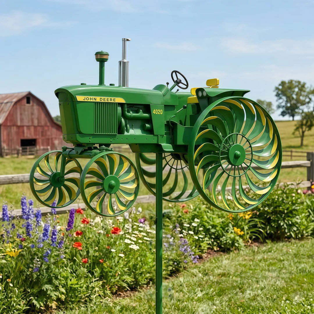 🔥Limited Edition, Only 100 Sets Left! - John Deere Garden Wind Spinner