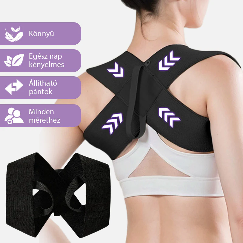 🚨 Buy 1 Get 1 Free 🔥 Back Posture Correction Belt for Men and Women [XS-2XL] 💆‍♀️